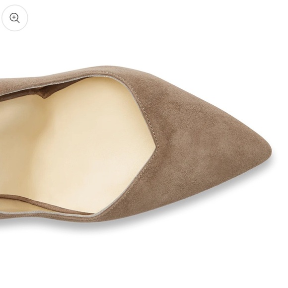 Sarah Flint Perfect Pump 100 Taupe Suede Heels IT 37 - US 7 - Picture 5 of 13